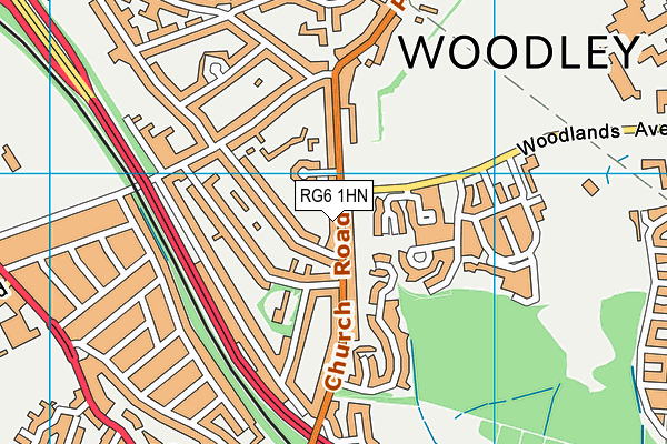 RG6 1HN map - OS VectorMap District (Ordnance Survey) RG6 1HN map - OS VectorMap District (Ordnance Survey)