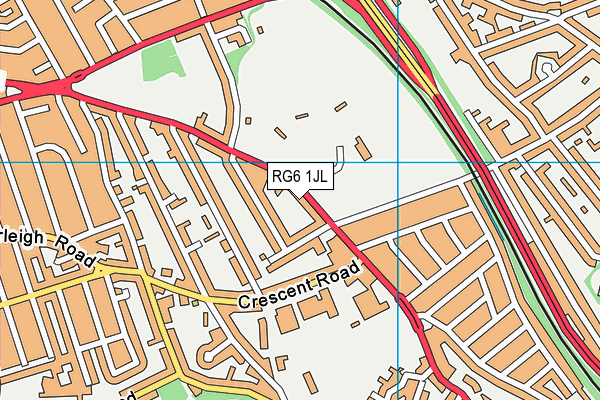 RG6 1JL map - OS VectorMap District (Ordnance Survey) RG6 1JL map - OS VectorMap District (Ordnance Survey)
