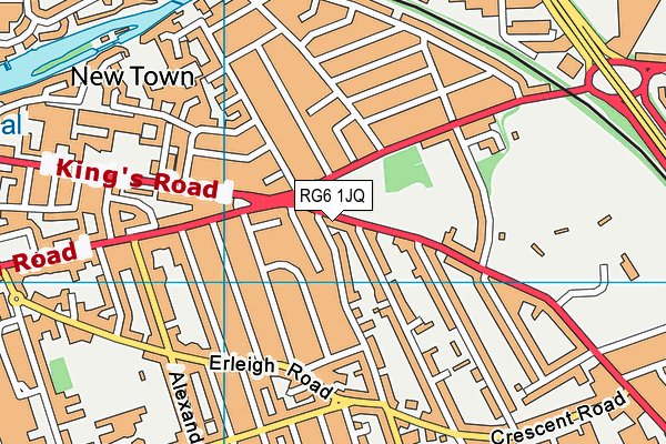 RG6 1JQ map - OS VectorMap District (Ordnance Survey) RG6 1JQ map - OS VectorMap District (Ordnance Survey)