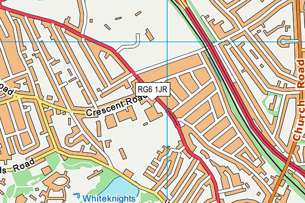 RG6 1JR map - OS VectorMap District (Ordnance Survey) RG6 1JR map - OS VectorMap District (Ordnance Survey)