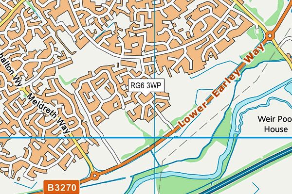 RG6 3WP map - OS VectorMap District (Ordnance Survey) RG6 3WP map - OS VectorMap District (Ordnance Survey)
