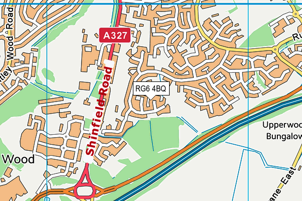 RG6 4BQ map - OS VectorMap District (Ordnance Survey) RG6 4BQ map - OS VectorMap District (Ordnance Survey)