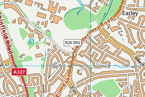 RG6 5RQ map - OS VectorMap District (Ordnance Survey) RG6 5RQ map - OS VectorMap District (Ordnance Survey)