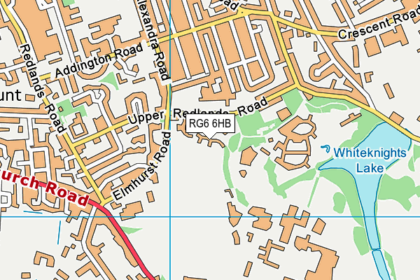 RG6 6HB map - OS VectorMap District (Ordnance Survey) RG6 6HB map - OS VectorMap District (Ordnance Survey)