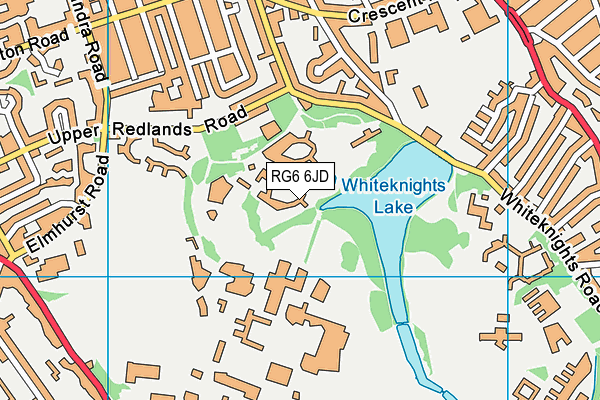 RG6 6JD map - OS VectorMap District (Ordnance Survey) RG6 6JD map - OS VectorMap District (Ordnance Survey)