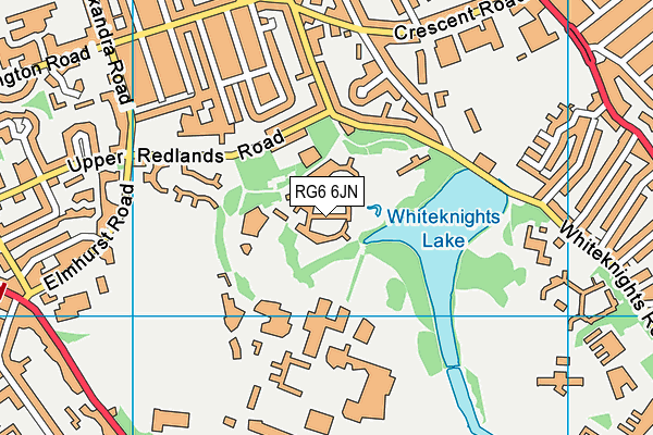 RG6 6JN map - OS VectorMap District (Ordnance Survey)