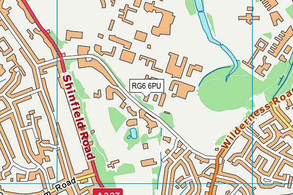 RG6 6PU map - OS VectorMap District (Ordnance Survey) RG6 6PU map - OS VectorMap District (Ordnance Survey)
