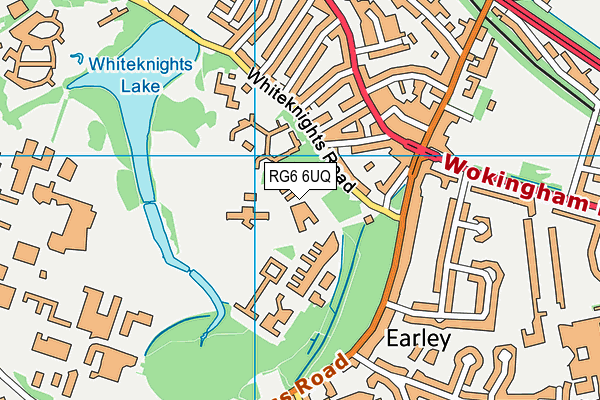 RG6 6UQ map - OS VectorMap District (Ordnance Survey) RG6 6UQ map - OS VectorMap District (Ordnance Survey)