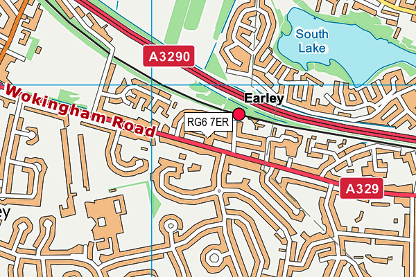 RG6 7ER map - OS VectorMap District (Ordnance Survey) RG6 7ER map - OS VectorMap District (Ordnance Survey)