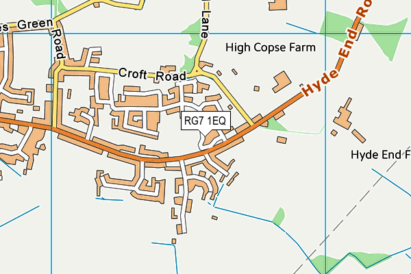 RG7 1EQ map - OS VectorMap District (Ordnance Survey) RG7 1EQ map - OS VectorMap District (Ordnance Survey)