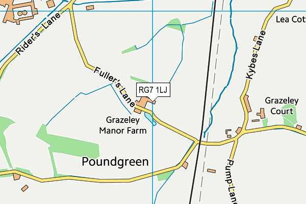 RG7 1LJ map - OS VectorMap District (Ordnance Survey) RG7 1LJ map - OS VectorMap District (Ordnance Survey)