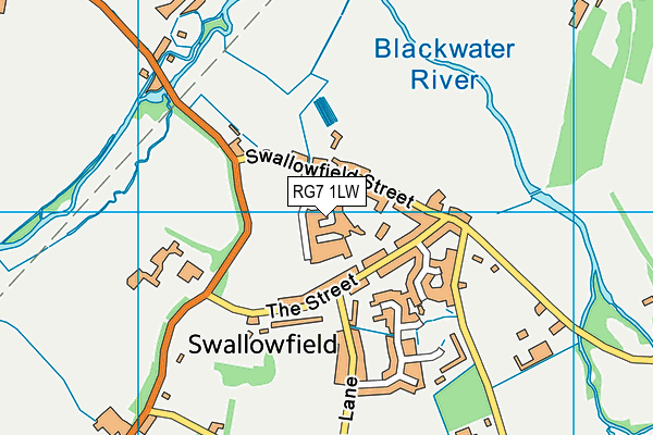 RG7 1LW map - OS VectorMap District (Ordnance Survey) RG7 1LW map - OS VectorMap District (Ordnance Survey)