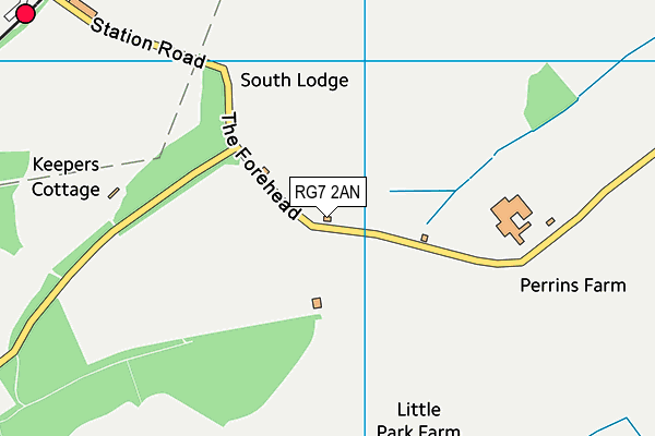 RG7 2AN map - OS VectorMap District (Ordnance Survey) RG7 2AN map - OS VectorMap District (Ordnance Survey)