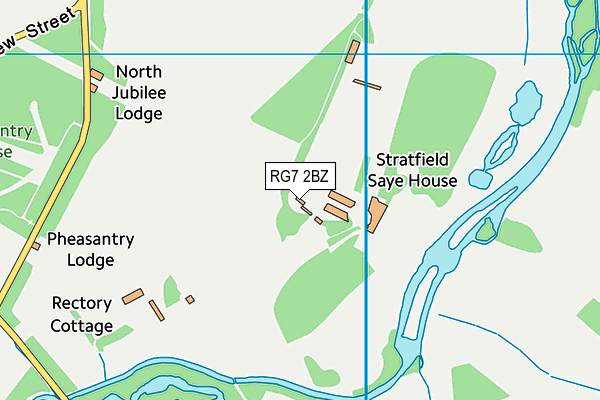 RG7 2BZ map - OS VectorMap District (Ordnance Survey) RG7 2BZ map - OS VectorMap District (Ordnance Survey)