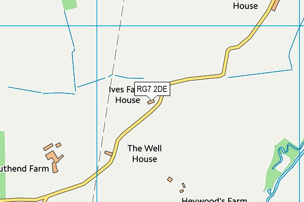 RG7 2DE map - OS VectorMap District (Ordnance Survey) RG7 2DE map - OS VectorMap District (Ordnance Survey)