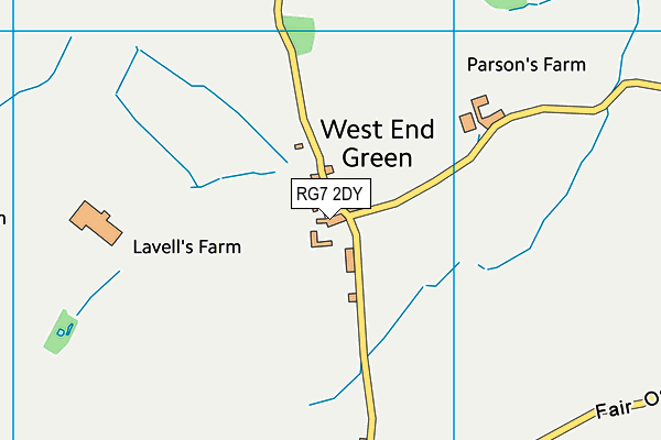 RG7 2DY map - OS VectorMap District (Ordnance Survey) RG7 2DY map - OS VectorMap District (Ordnance Survey)