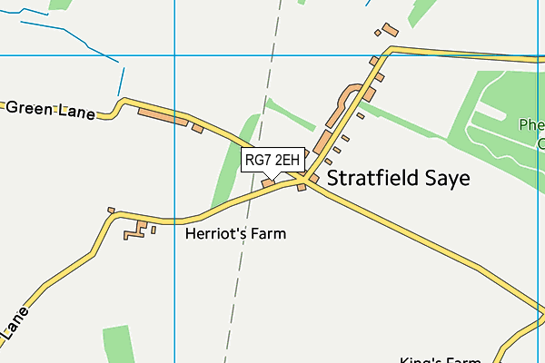 RG7 2EH map - OS VectorMap District (Ordnance Survey) RG7 2EH map - OS VectorMap District (Ordnance Survey)