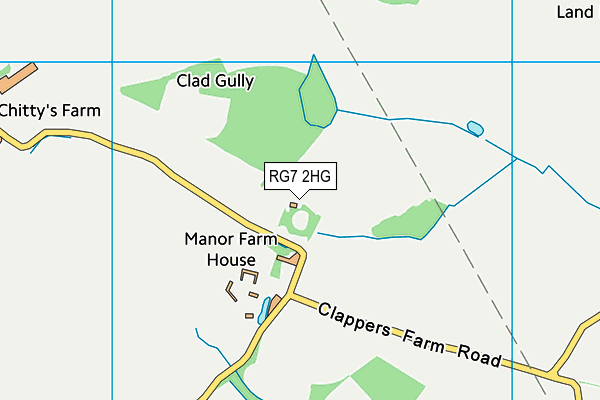 RG7 2HG map - OS VectorMap District (Ordnance Survey) RG7 2HG map - OS VectorMap District (Ordnance Survey)