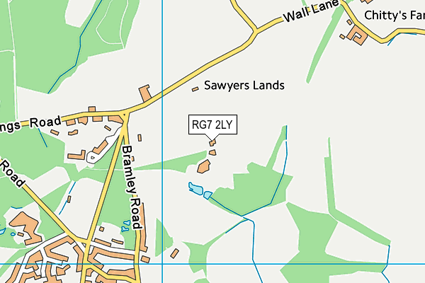 RG7 2LY map - OS VectorMap District (Ordnance Survey) RG7 2LY map - OS VectorMap District (Ordnance Survey)