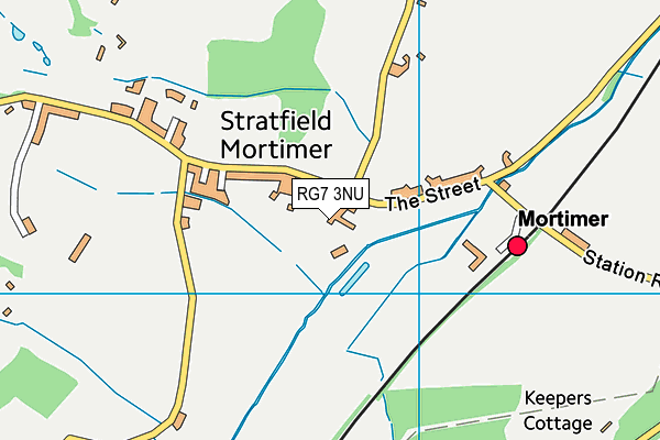 RG7 3NU map - OS VectorMap District (Ordnance Survey) RG7 3NU map - OS VectorMap District (Ordnance Survey)
