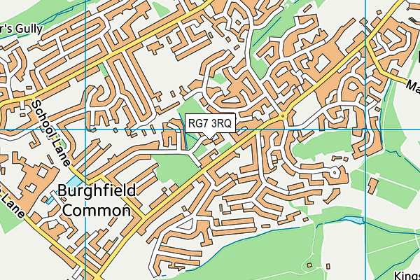 RG7 3RQ map - OS VectorMap District (Ordnance Survey) RG7 3RQ map - OS VectorMap District (Ordnance Survey)