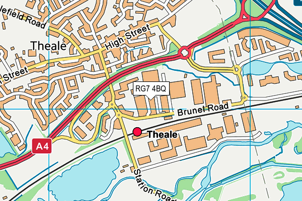 RG7 4BQ map - OS VectorMap District (Ordnance Survey) RG7 4BQ map - OS VectorMap District (Ordnance Survey)