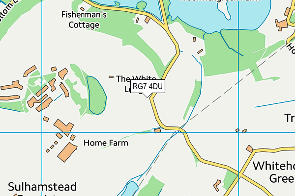 RG7 4DU map - OS VectorMap District (Ordnance Survey) RG7 4DU map - OS VectorMap District (Ordnance Survey)