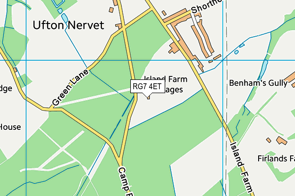 RG7 4ET map - OS VectorMap District (Ordnance Survey) RG7 4ET map - OS VectorMap District (Ordnance Survey)