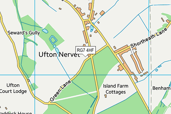 RG7 4HF map - OS VectorMap District (Ordnance Survey) RG7 4HF map - OS VectorMap District (Ordnance Survey)