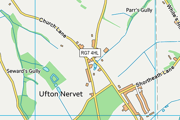 RG7 4HL map - OS VectorMap District (Ordnance Survey) RG7 4HL map - OS VectorMap District (Ordnance Survey)