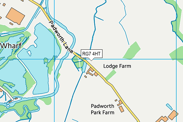 RG7 4HT map - OS VectorMap District (Ordnance Survey) RG7 4HT map - OS VectorMap District (Ordnance Survey)