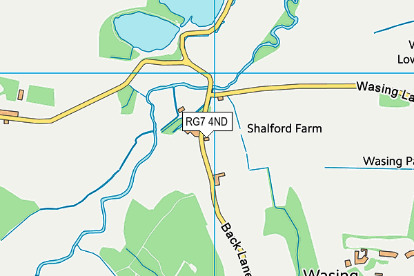 RG7 4ND map - OS VectorMap District (Ordnance Survey) RG7 4ND map - OS VectorMap District (Ordnance Survey)
