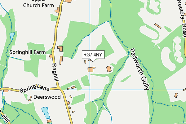 RG7 4NY map - OS VectorMap District (Ordnance Survey) RG7 4NY map - OS VectorMap District (Ordnance Survey)