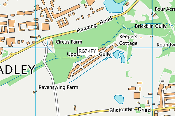 RG7 4PY map - OS VectorMap District (Ordnance Survey) RG7 4PY map - OS VectorMap District (Ordnance Survey)