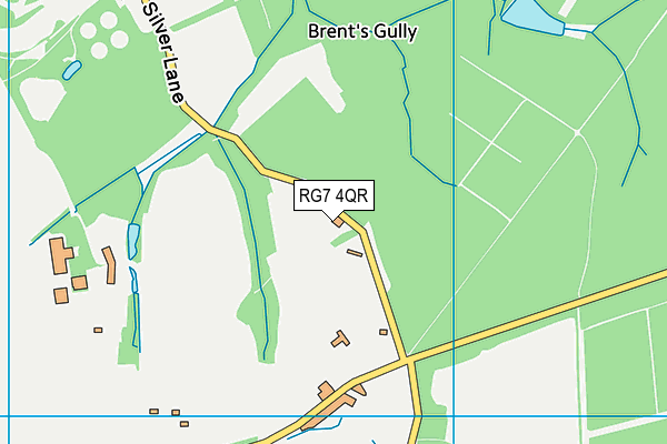 RG7 4QR map - OS VectorMap District (Ordnance Survey) RG7 4QR map - OS VectorMap District (Ordnance Survey)