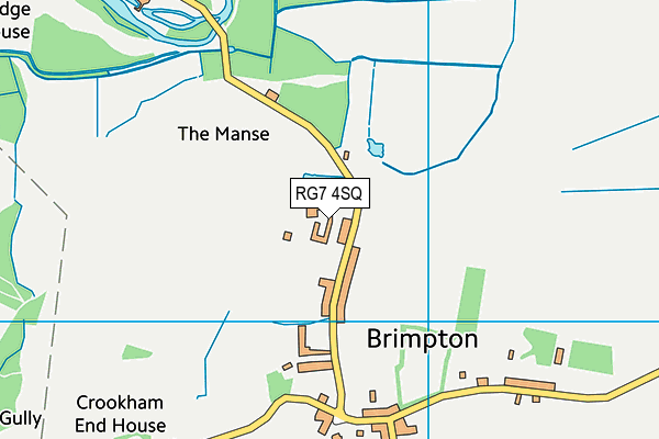 RG7 4SQ map - OS VectorMap District (Ordnance Survey) RG7 4SQ map - OS VectorMap District (Ordnance Survey)