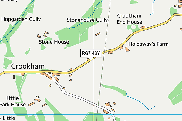RG7 4SY map - OS VectorMap District (Ordnance Survey) RG7 4SY map - OS VectorMap District (Ordnance Survey)