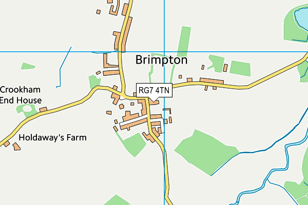 RG7 4TN map - OS VectorMap District (Ordnance Survey) RG7 4TN map - OS VectorMap District (Ordnance Survey)