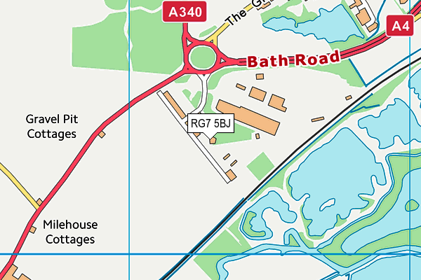 RG7 5BJ map - OS VectorMap District (Ordnance Survey) RG7 5BJ map - OS VectorMap District (Ordnance Survey)
