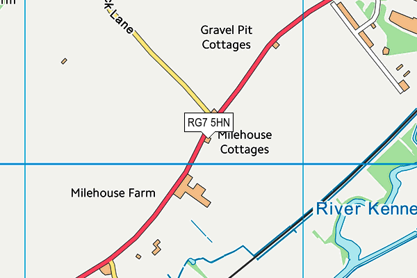RG7 5HN map - OS VectorMap District (Ordnance Survey) RG7 5HN map - OS VectorMap District (Ordnance Survey)