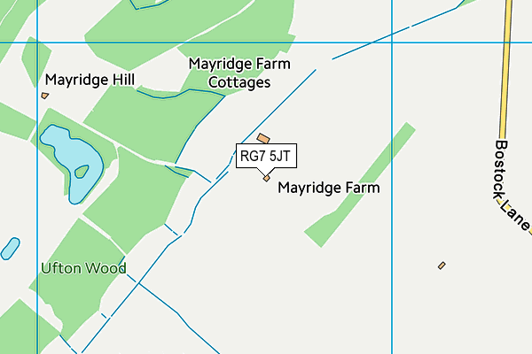 RG7 5JT map - OS VectorMap District (Ordnance Survey) RG7 5JT map - OS VectorMap District (Ordnance Survey)