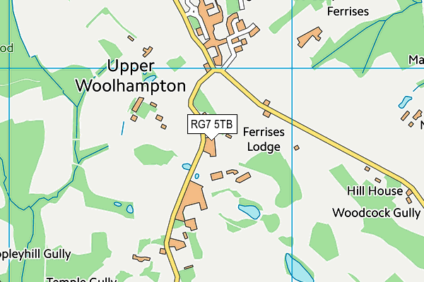 RG7 5TB map - OS VectorMap District (Ordnance Survey) RG7 5TB map - OS VectorMap District (Ordnance Survey)