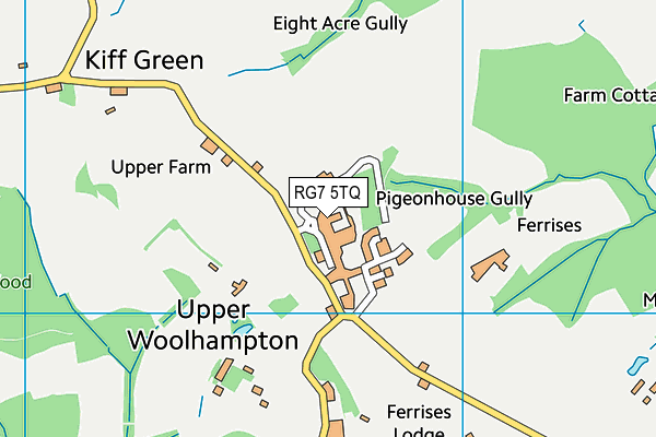 RG7 5TQ map - OS VectorMap District (Ordnance Survey) RG7 5TQ map - OS VectorMap District (Ordnance Survey)