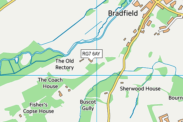 RG7 6AY map - OS VectorMap District (Ordnance Survey) RG7 6AY map - OS VectorMap District (Ordnance Survey)