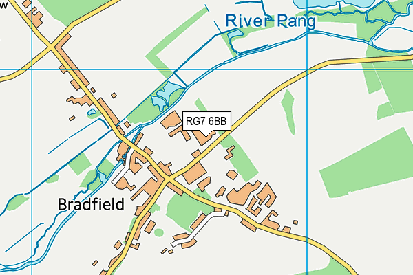 RG7 6BB map - OS VectorMap District (Ordnance Survey) RG7 6BB map - OS VectorMap District (Ordnance Survey)
