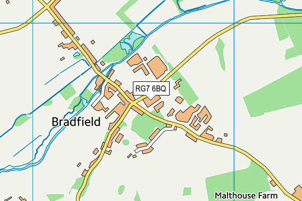 RG7 6BQ map - OS VectorMap District (Ordnance Survey) RG7 6BQ map - OS VectorMap District (Ordnance Survey)