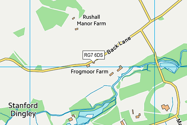 RG7 6DS map - OS VectorMap District (Ordnance Survey) RG7 6DS map - OS VectorMap District (Ordnance Survey)