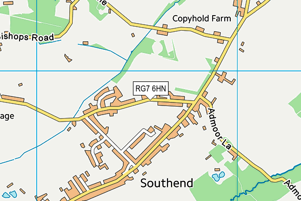 RG7 6HN map - OS VectorMap District (Ordnance Survey) RG7 6HN map - OS VectorMap District (Ordnance Survey)