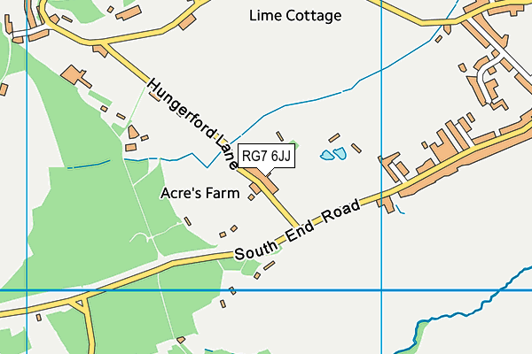 RG7 6JJ map - OS VectorMap District (Ordnance Survey) RG7 6JJ map - OS VectorMap District (Ordnance Survey)
