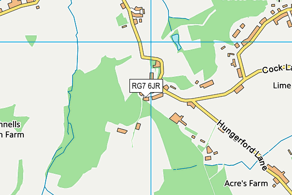 RG7 6JR map - OS VectorMap District (Ordnance Survey) RG7 6JR map - OS VectorMap District (Ordnance Survey)